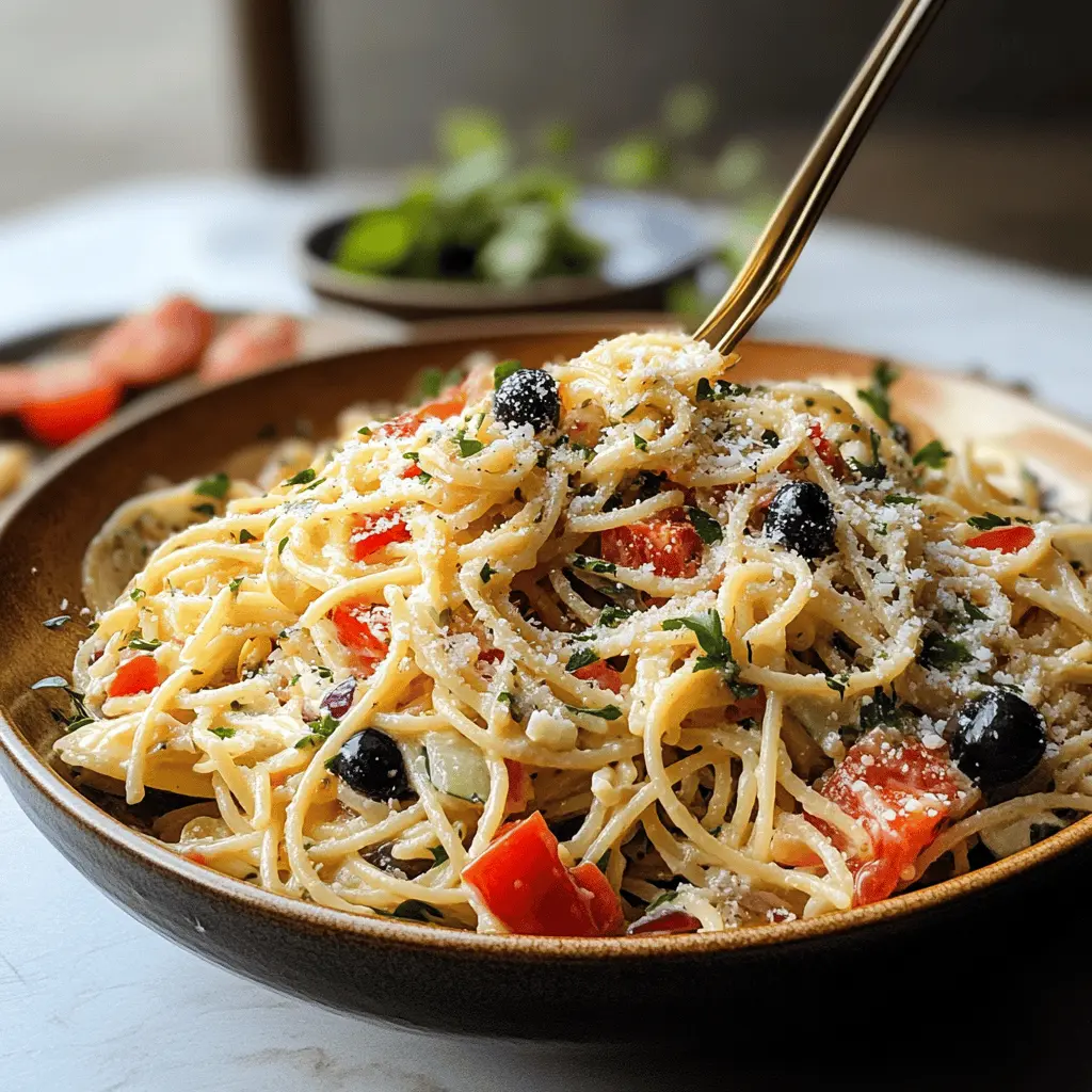 Best Easy California Spaghetti Salad Recipe