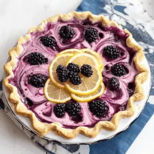 This Blackberry Lemonade Pie is a refreshing twist on a classic dessert! Bursting with tangy lemon flavor and sweet blackberries, it’s the perfect treat for warm days or special gatherings. Easy to make and absolutely delicious, this pie is sure to impress your family and friends. Save this recipe for your next summer party or picnic, and enjoy the perfect balance of sweet and tart in every bite!