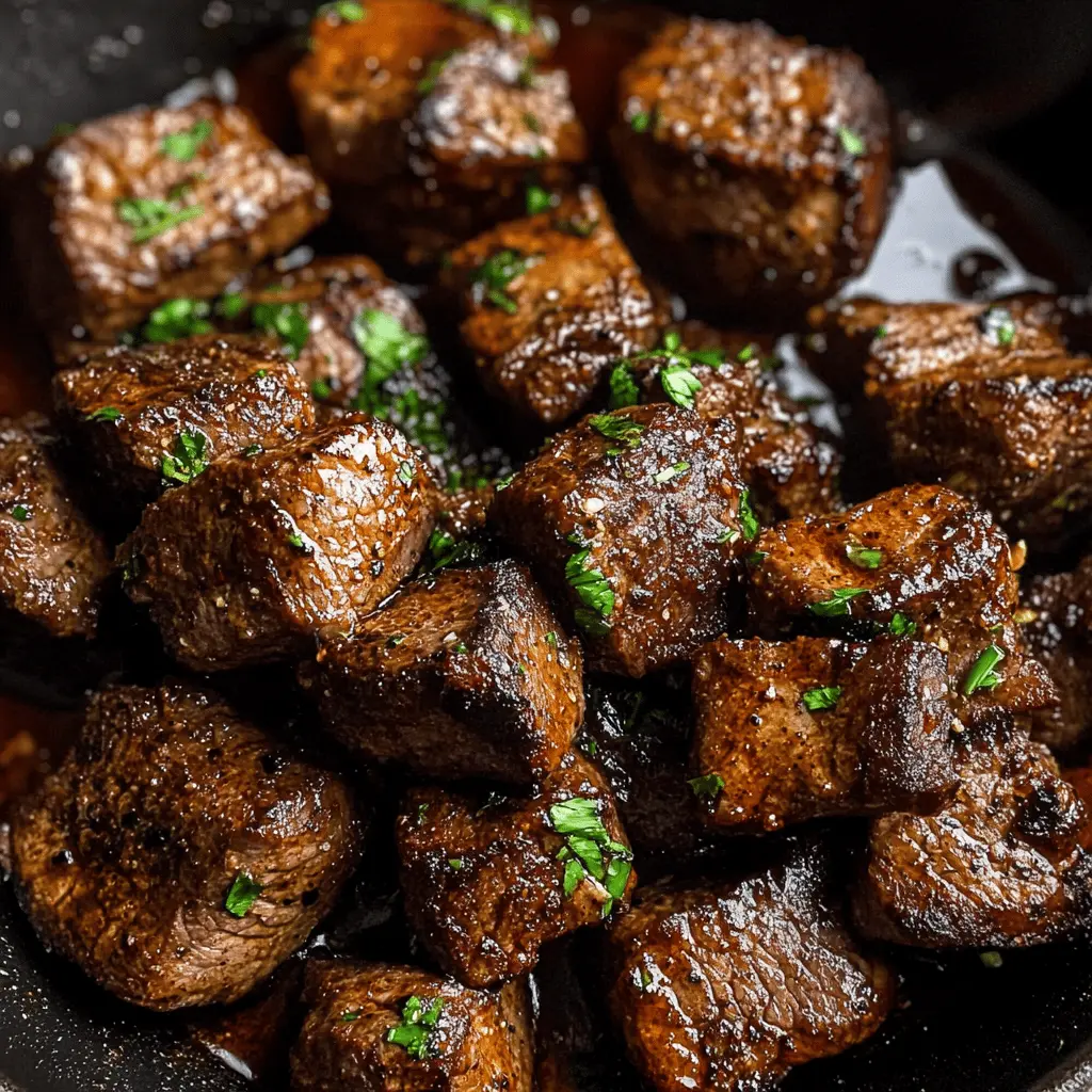 Sizzle up your dinner with these mouthwatering Cajun Garlic Butter Steak Bites! Tender steak pieces are perfectly seasoned with Cajun spices and tossed in rich garlic butter for a burst of flavor. Perfect as an appetizer or a main dish, these bites are sure to impress. Save this recipe for your next family gathering or cozy night in!