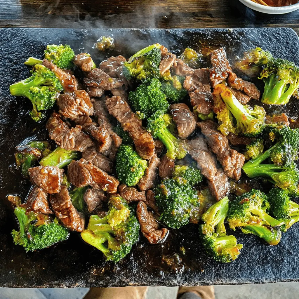 Get ready to impress with this quick and flavorful Easy Beef and Broccoli recipe made right on your Blackstone griddle! Perfectly seared beef joins tender broccoli in a savory sauce that's sure to delight your taste buds. Ideal for weeknight dinners or weekend gatherings, save this pin for your next cooking adventure!