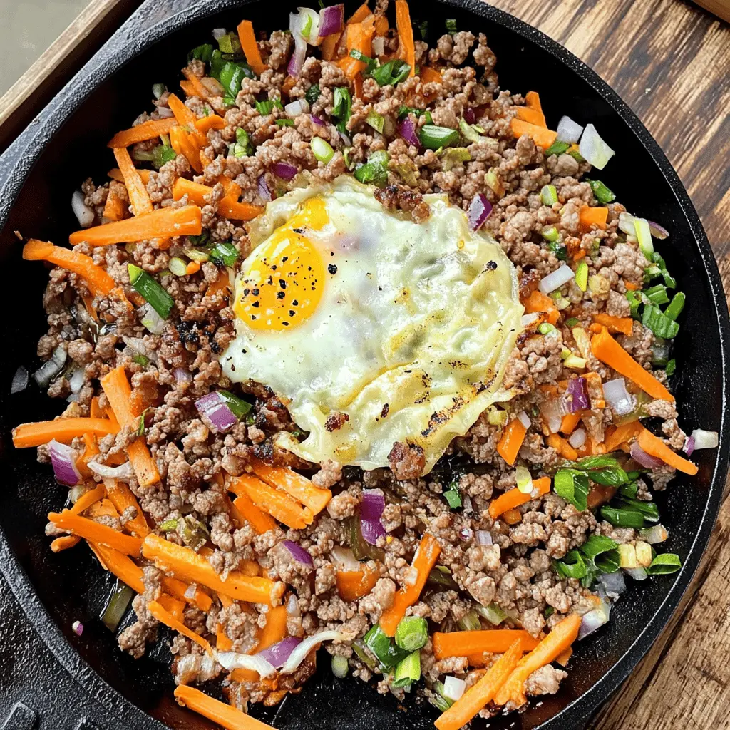 Looking for a unique twist on a classic dish? This Eggroll in a Bowl recipe made on the Blackstone Griddle is packed with vibrant veggies and protein, bringing all the delicious flavors of traditional egg rolls without the hassle! Perfect for weeknight dinners or meal prep, save this easy recipe for a quick and satisfying meal that everyone will love!