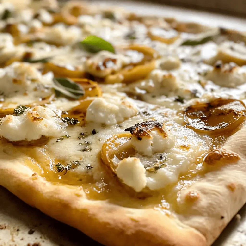 Easy Grilled Honey Goat Cheese Pizza Recipe