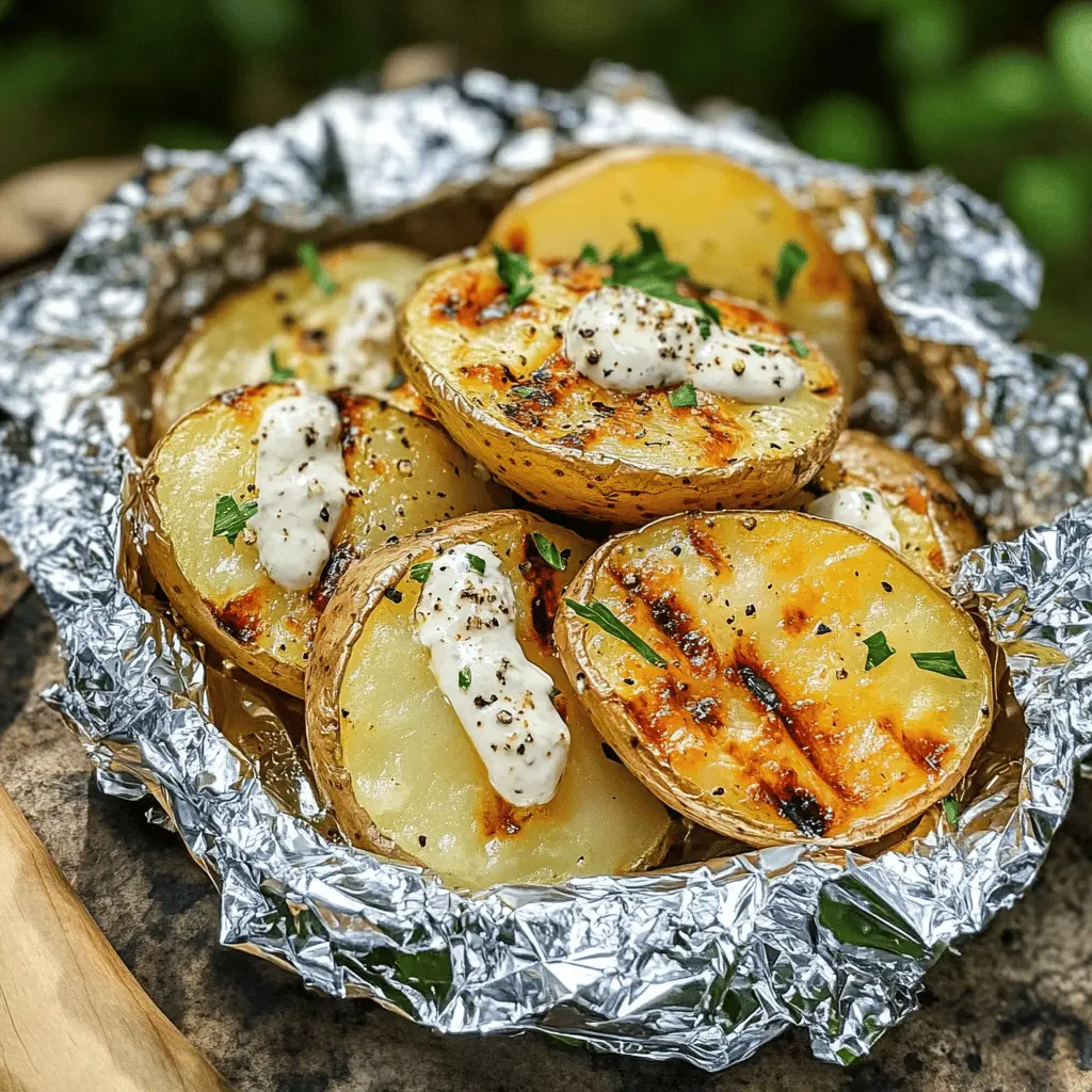 Looking for a simple side dish that bursts with flavor? These grilled potatoes in foil are your answer! Seasoned with herbs and spices, they cook perfectly in packets, locking in moisture while on the grill. Ideal for summer barbecues or cozy dinners. Save this recipe for your next gathering and enjoy perfectly tender, flavorful potatoes every time!