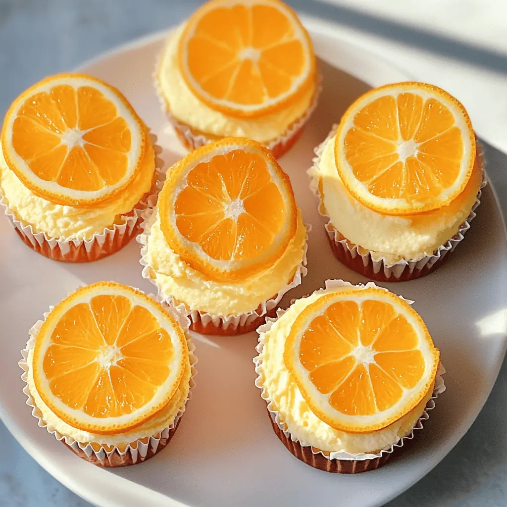 Craving a sweet and tangy treat? These Orange Creamsicle Mini Cheesecakes deliver all the deliciousness of your favorite summer dessert in a bite-sized form! Made with creamy cheese and a burst of orange flavor, they're perfect for parties, picnics, or just because. Save this recipe for a fun and refreshing dessert that's sure to impress!