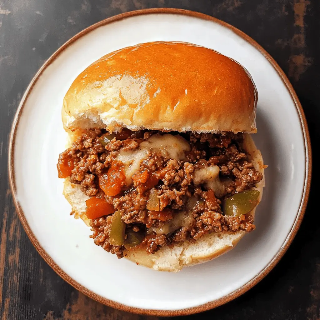 Transform your dinner routine with these Philly Cheesesteak Sloppy Joes! Packed with tender steak, gooey cheese, and a delicious blend of spices, this easy recipe brings the flavors of a classic cheesesteak to your table in a fun way. Perfect for weeknight meals or game day gatherings, don't forget to save this mouth-watering recipe for your next cooking adventure!