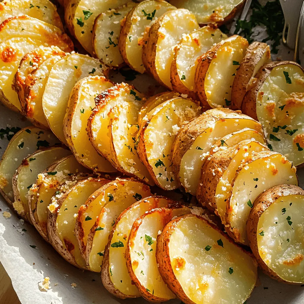 Looking for a simple yet delicious side dish? These sliced baked potatoes are crispy on the outside and fluffy on the inside. Seasoned to perfection with your favorite herbs, they make the ideal addition to any meal! Save this recipe for easy dinners, potlucks, or family gatherings. Enjoy the comfort of homemade potatoes!