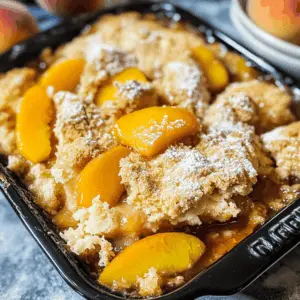 This Southern Peach Cobbler is a heartwarming dessert that’s perfect for summer gatherings! With juicy peaches, a buttery crust, and a sprinkle of cinnamon, it’s the ultimate comfort food. Serve warm with a scoop of vanilla ice cream for the best experience. Don’t forget to save this recipe for your next family BBQ or picnic!