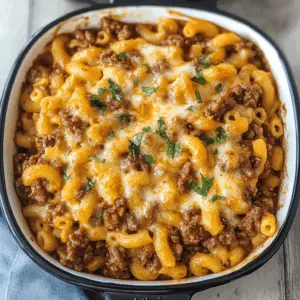 Looking for a comfort food classic? This homemade Beefaroni recipe is a delightful twist on the traditional favorite! Made with tender ground beef, zesty tomato sauce, and perfectly cooked pasta, it’s sure to become a household favorite. Save this easy recipe for a cozy family dinner or a nostalgic meal on a busy weeknight!
