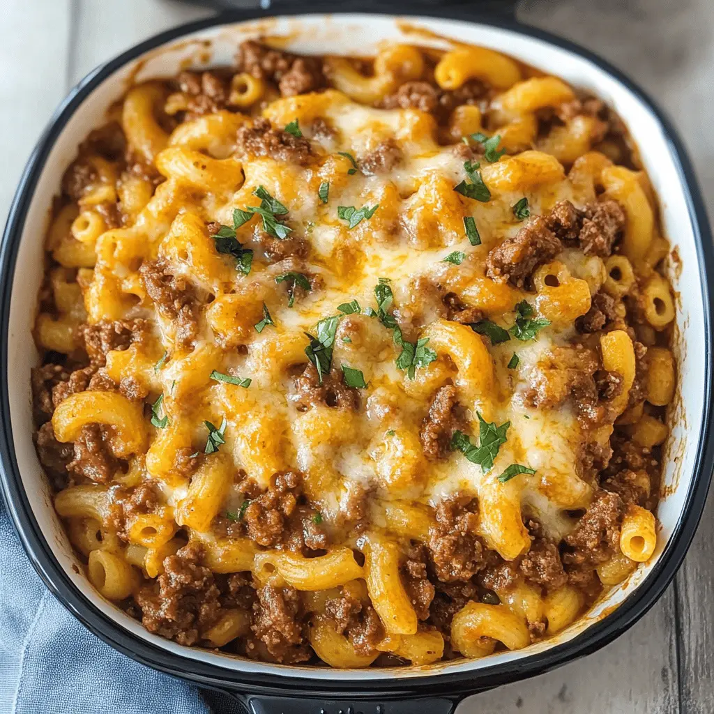 Looking for a comfort food classic? This homemade Beefaroni recipe is a delightful twist on the traditional favorite! Made with tender ground beef, zesty tomato sauce, and perfectly cooked pasta, it’s sure to become a household favorite. Save this easy recipe for a cozy family dinner or a nostalgic meal on a busy weeknight!