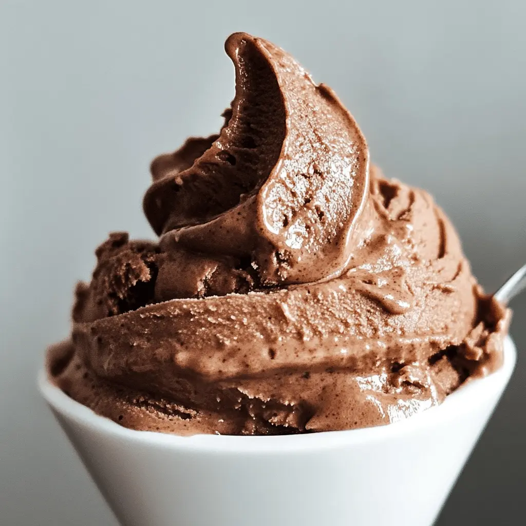 Easy Homemade Chocolate Frozen Yogurt Recipe