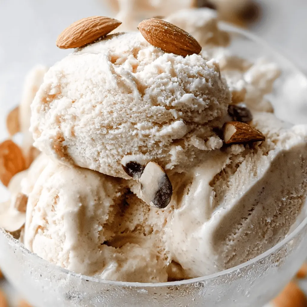 Creamy Almond Milk Ice Cream Recipe