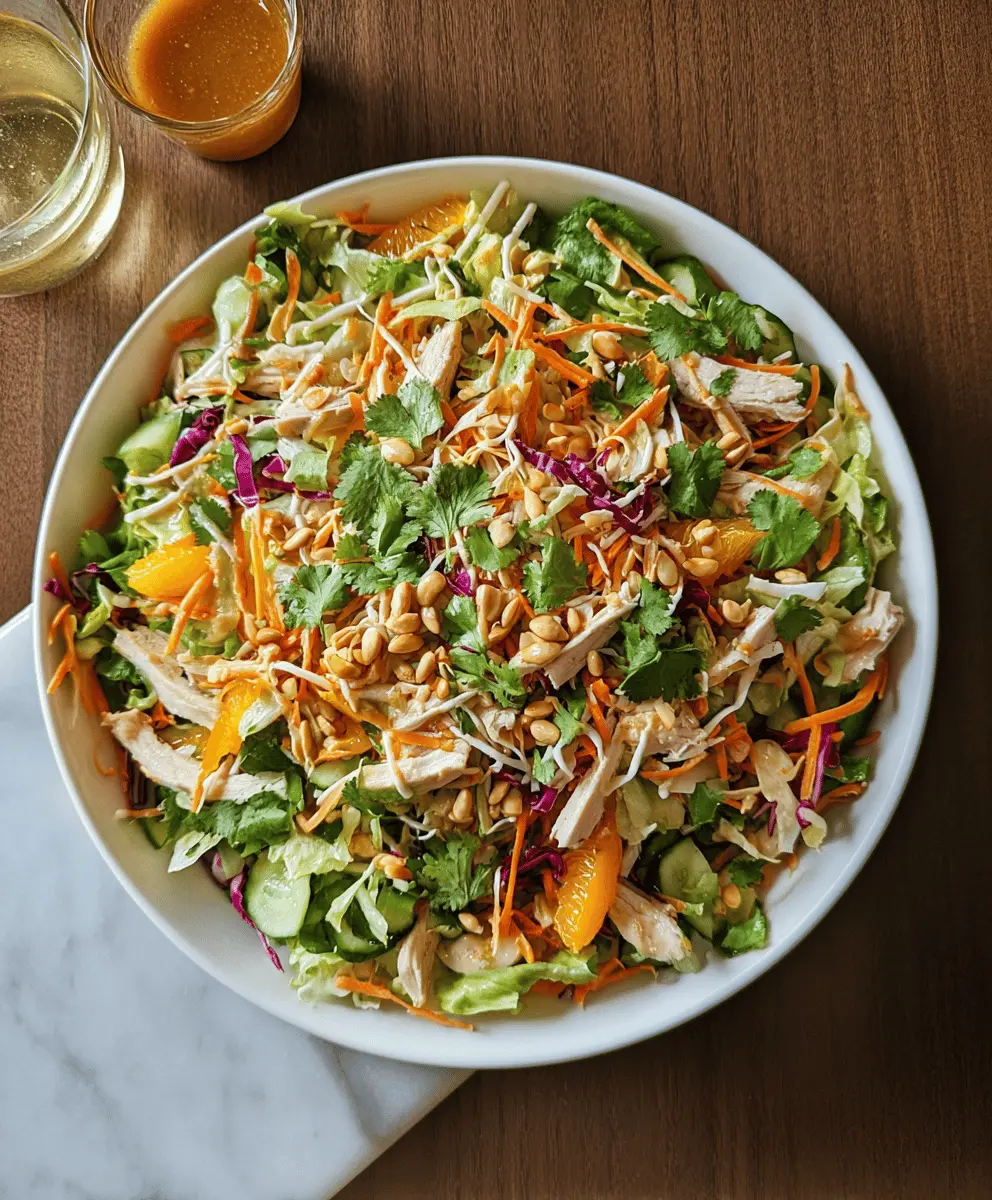 Easy Chinese Chicken Salad Recipe for Summer