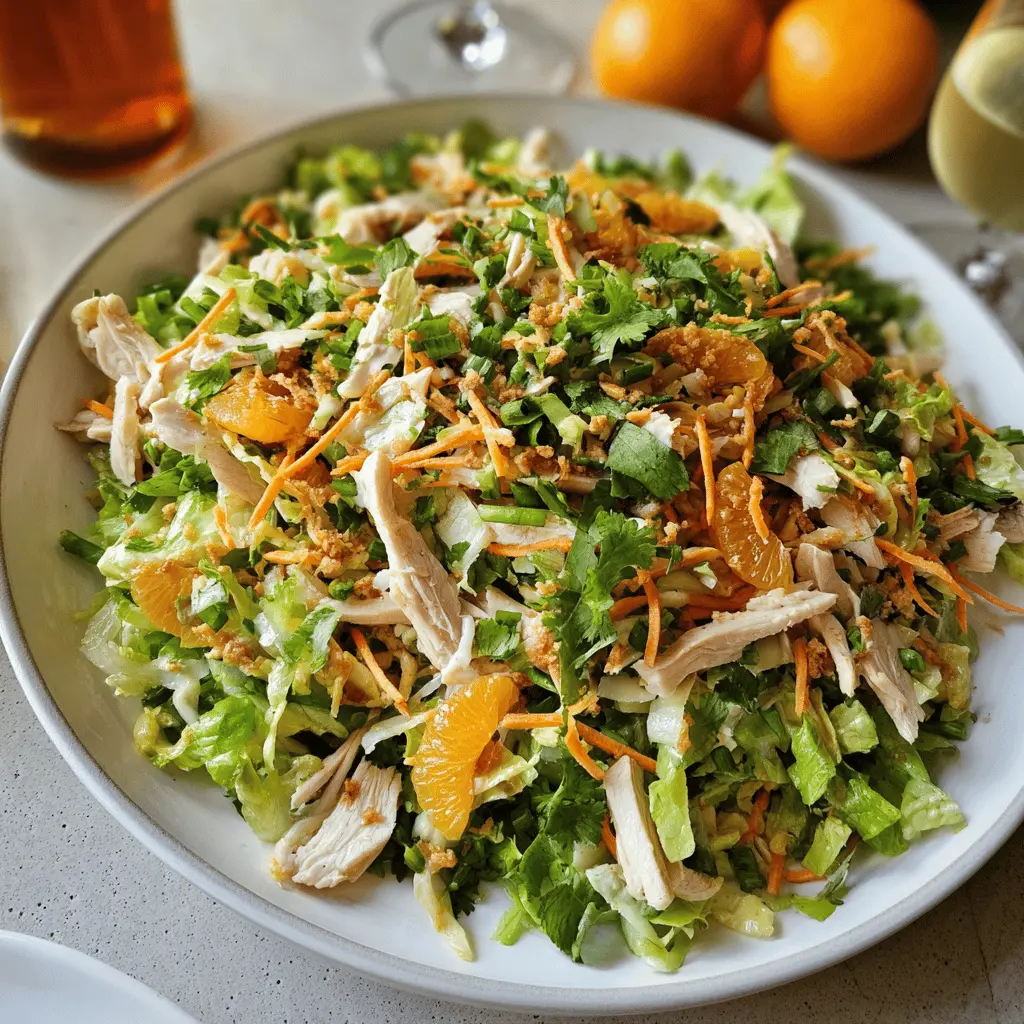 Easy Chinese Chicken Salad Recipe for Summer