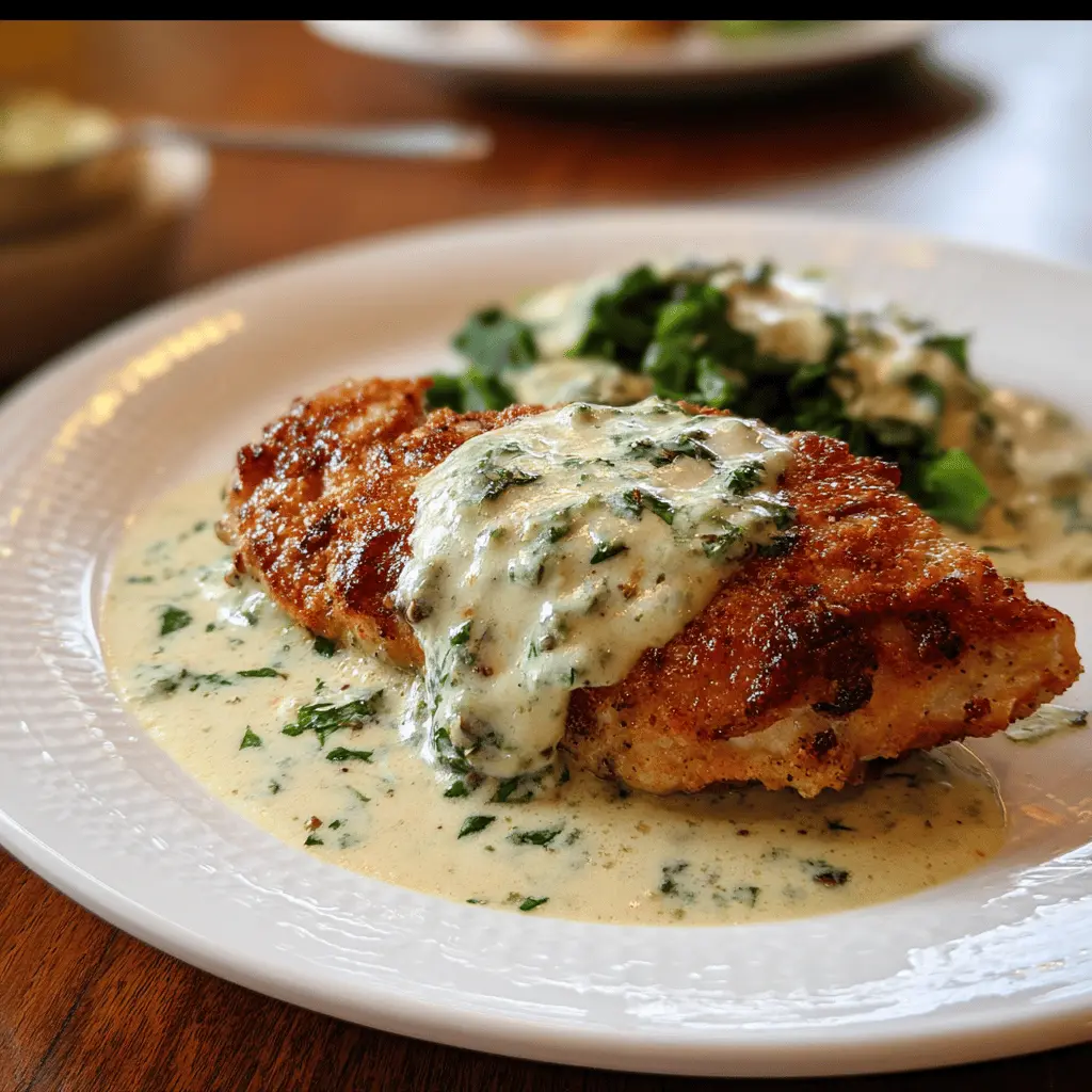 Easy Chicken in Creamy Basil Sauce