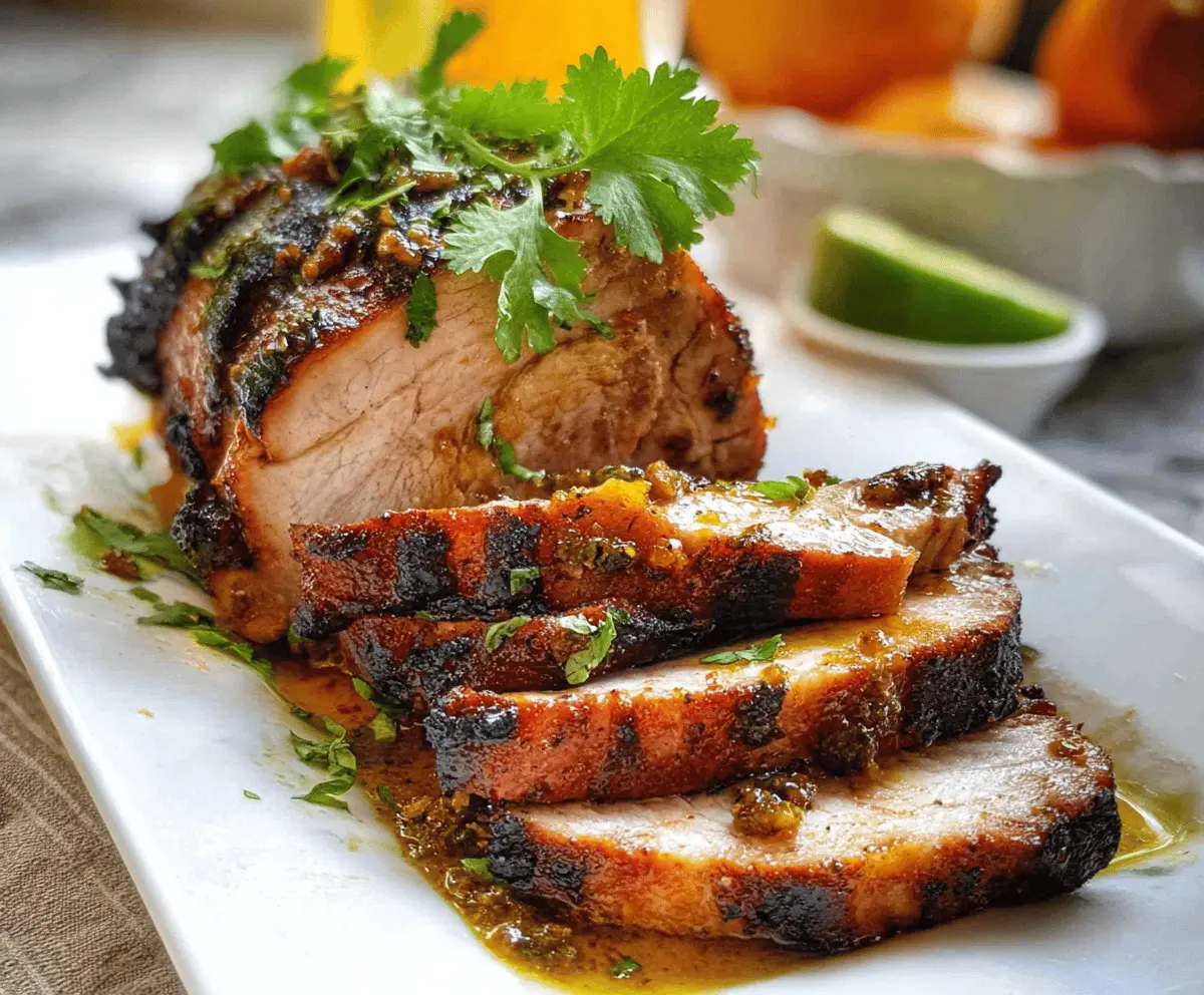 Easy Cuban Mojo Marinated Pork Recipe