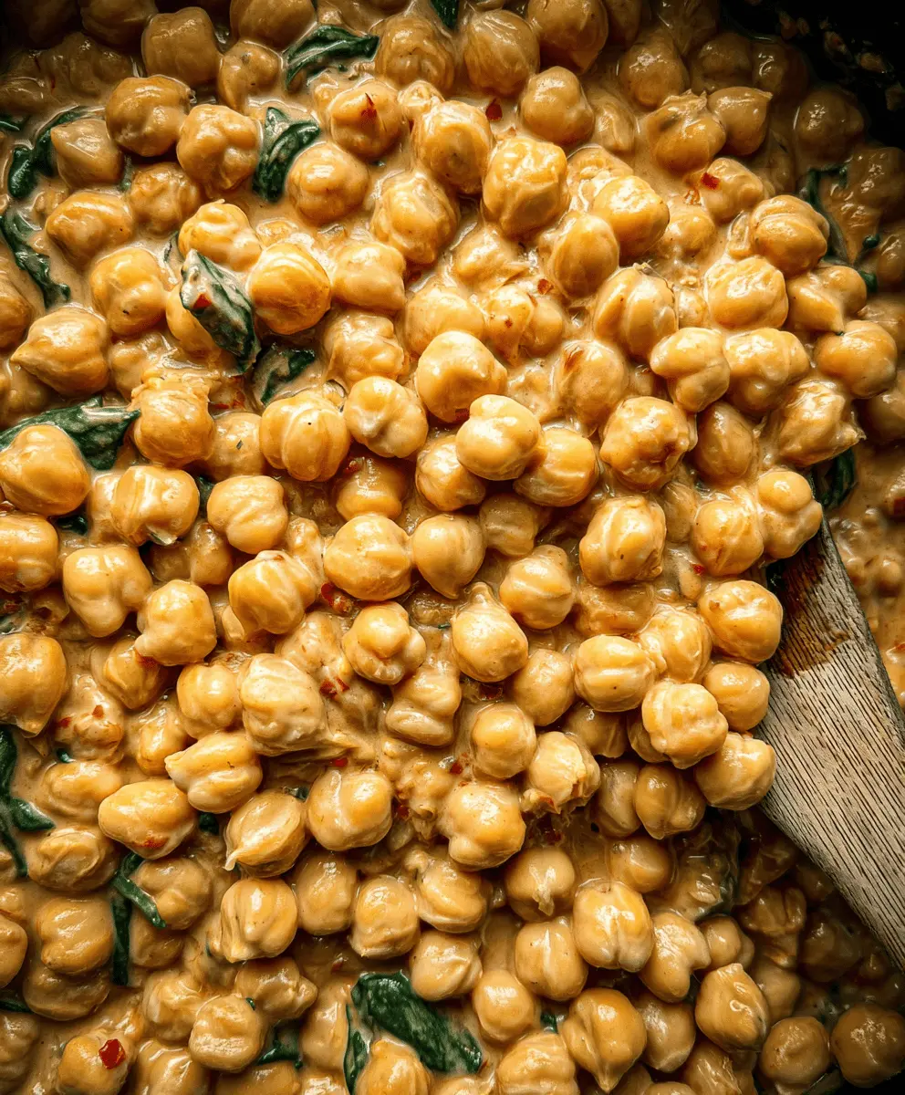 Easy Marry Me Chickpeas Recipe with Garlic and Herbs