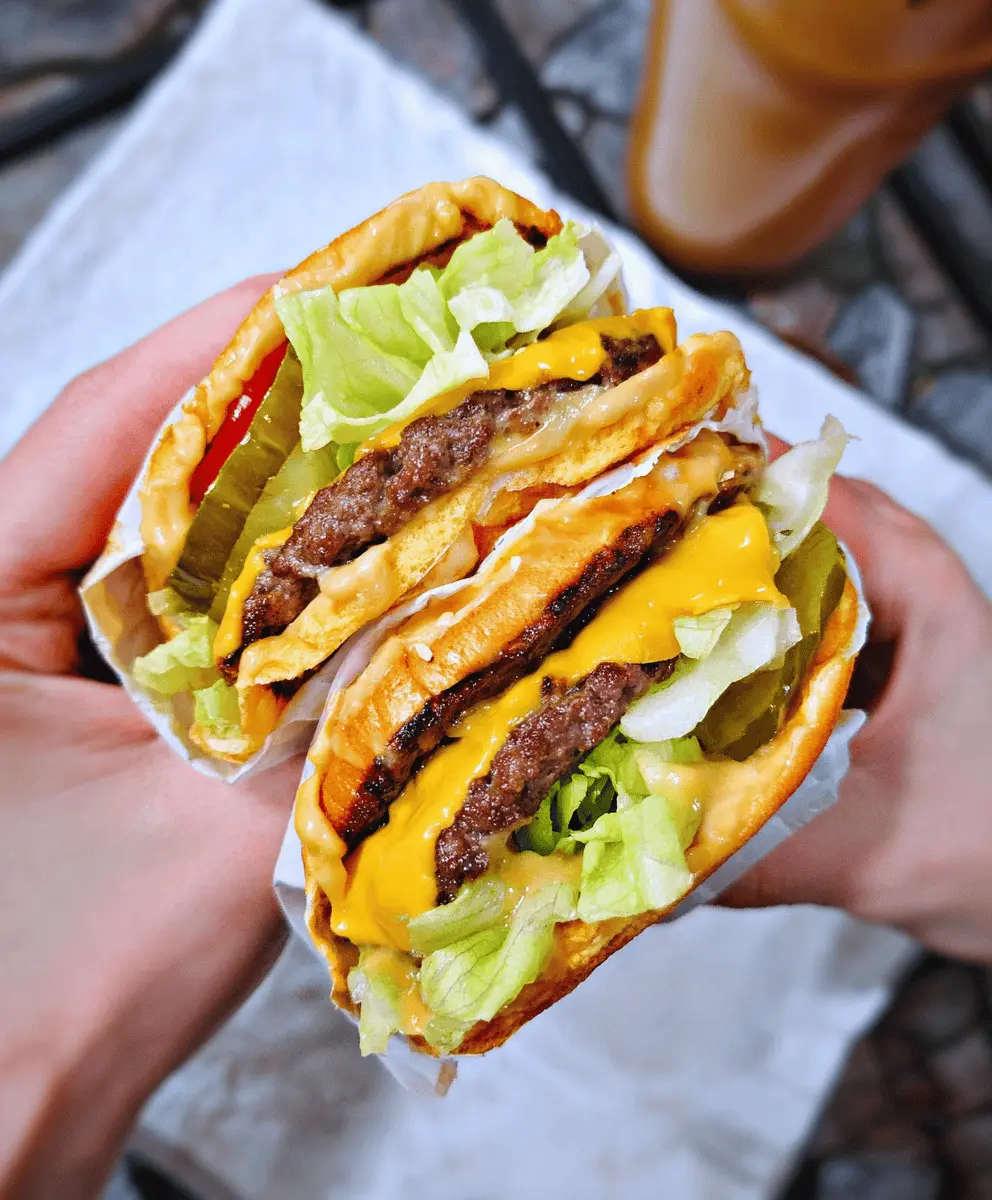 Easy Keto Big Mac Smash Burgers Recipe