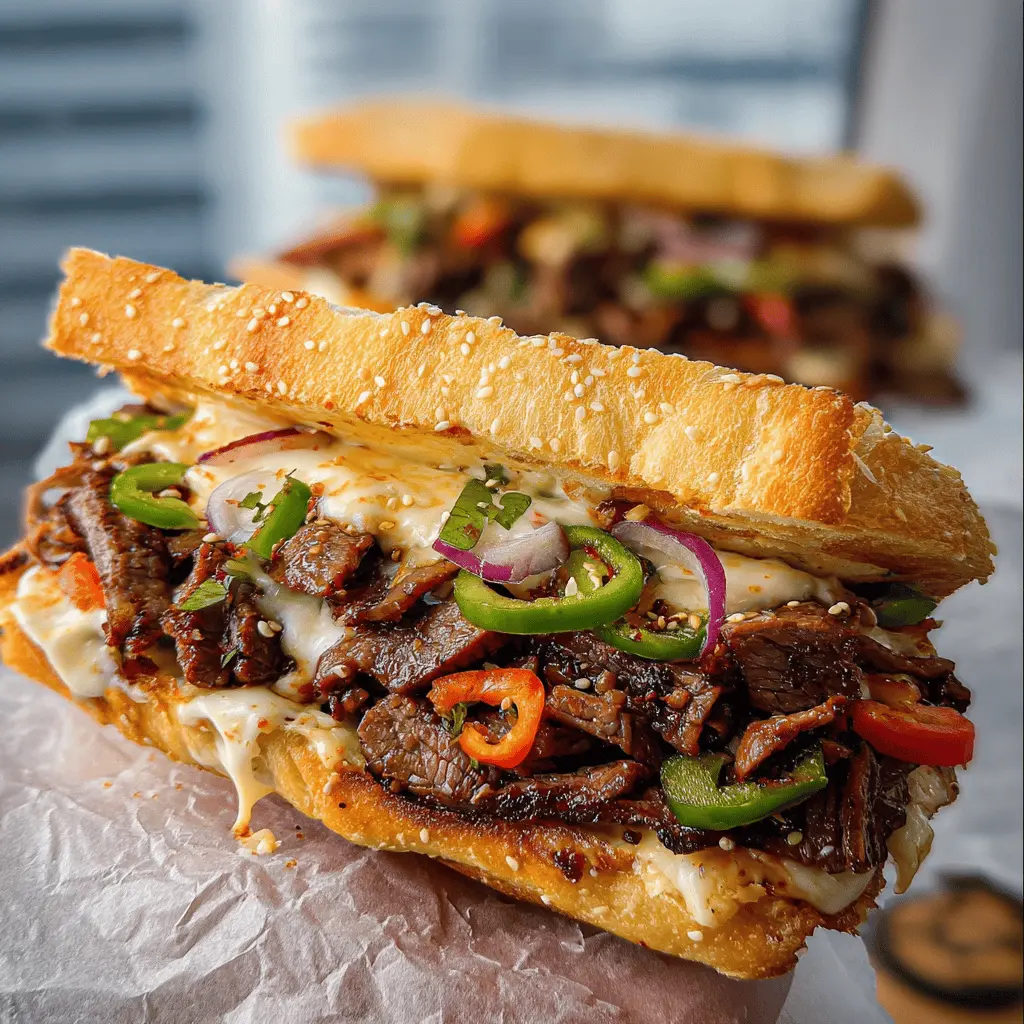 Easy Korean Steak Sandwich Recipe