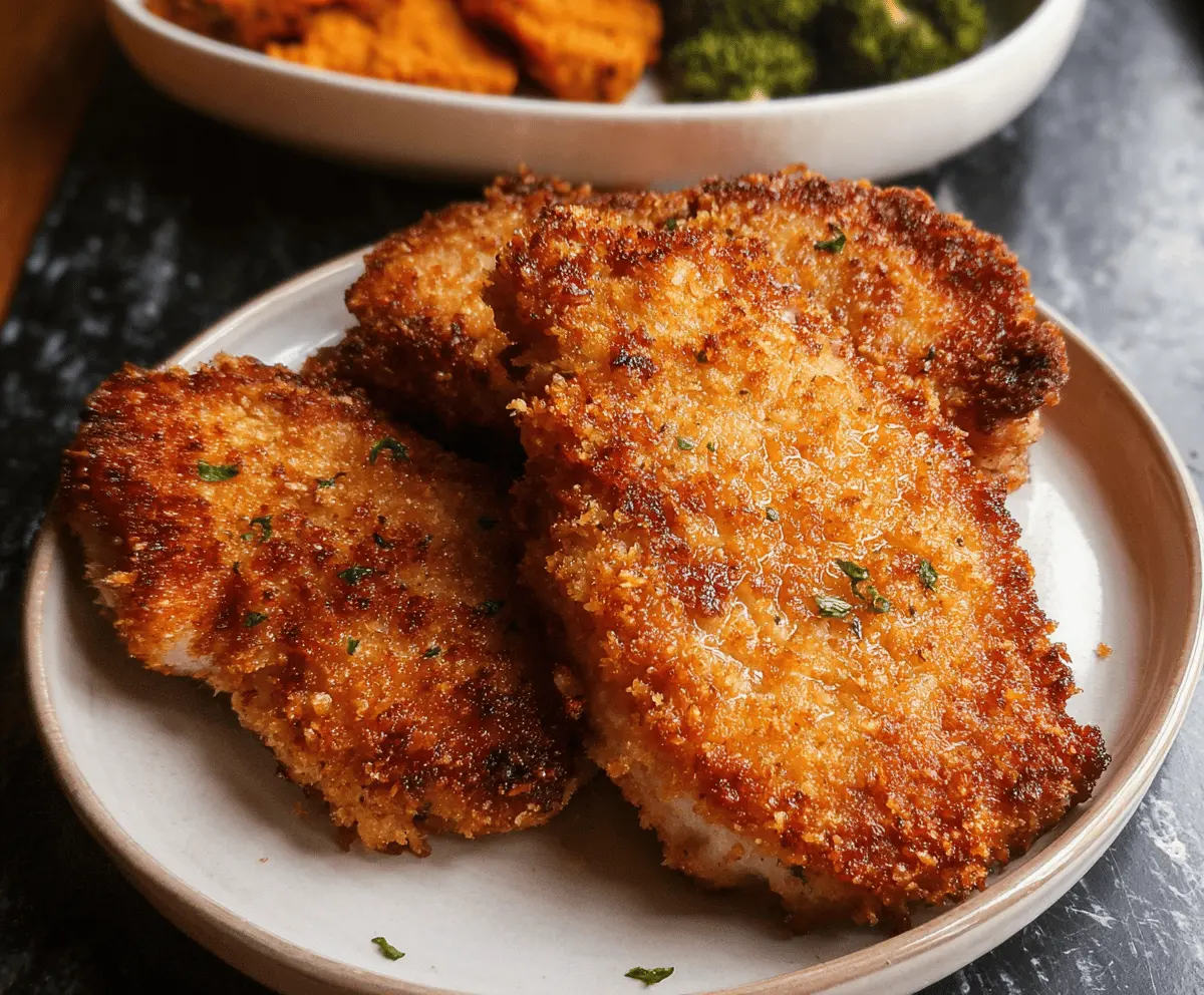 Easy Crispy Fried Pork Chops Recipe