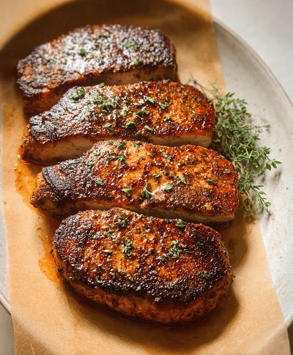 Easy Juicy Boneless Pork Chops Recipe