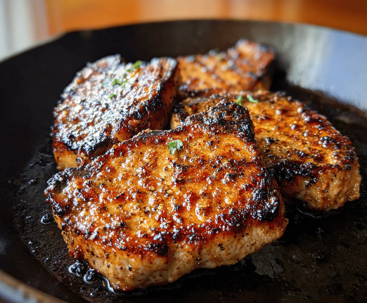 Easy Juicy Boneless Pork Chops Recipe