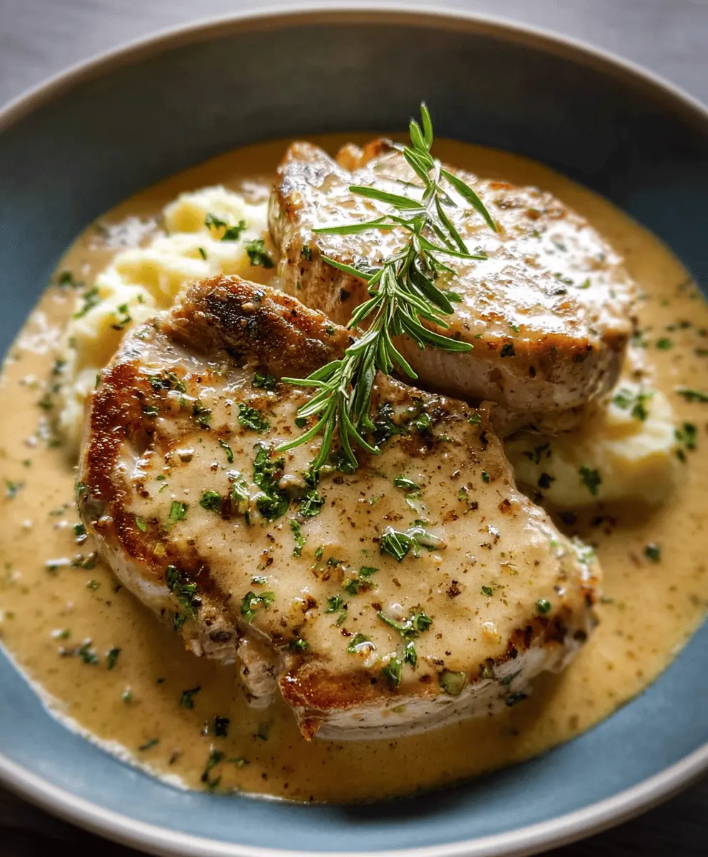 Creamy Ranch Slow Cooker Pork Chops Recipe