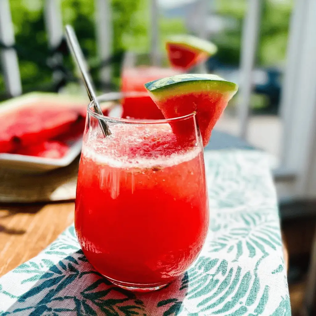 Refreshing Watermelon Agua Fresca Recipe