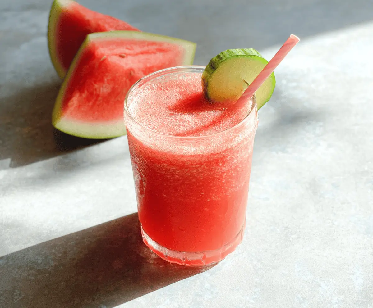 Refreshing Cucumber Watermelon Smoothie Recipe