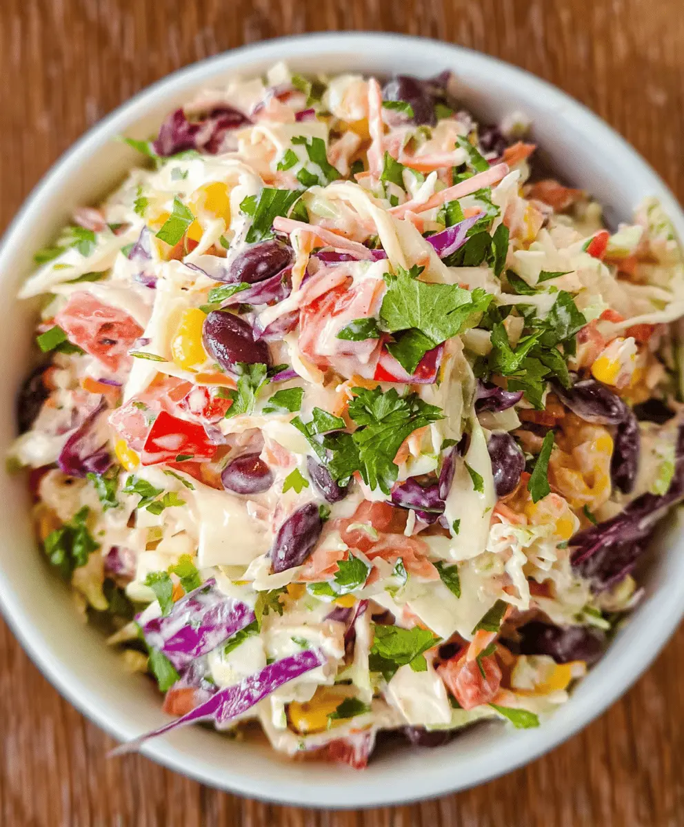 Easy Mexican Coleslaw Recipe for a Fresh Side