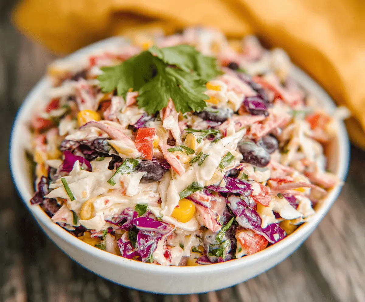Easy Mexican Coleslaw Recipe for a Fresh Side