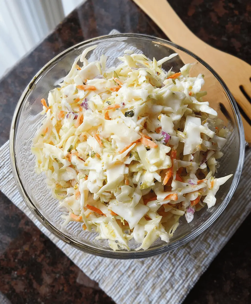 Easy Hawaiian Coleslaw Recipe With Pineapple