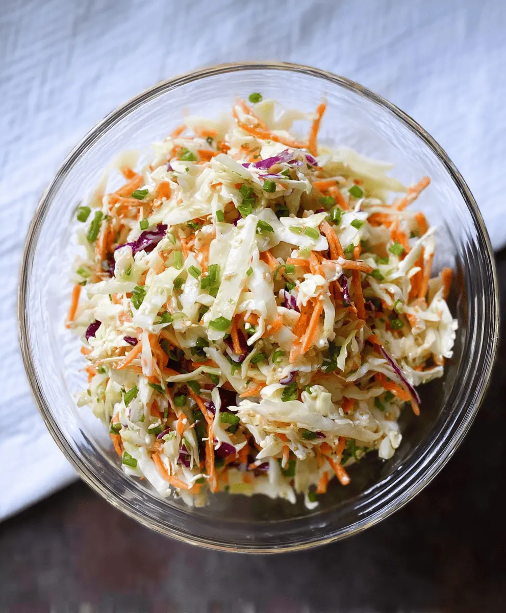 Easy Creamy Coleslaw for Pulled Pork