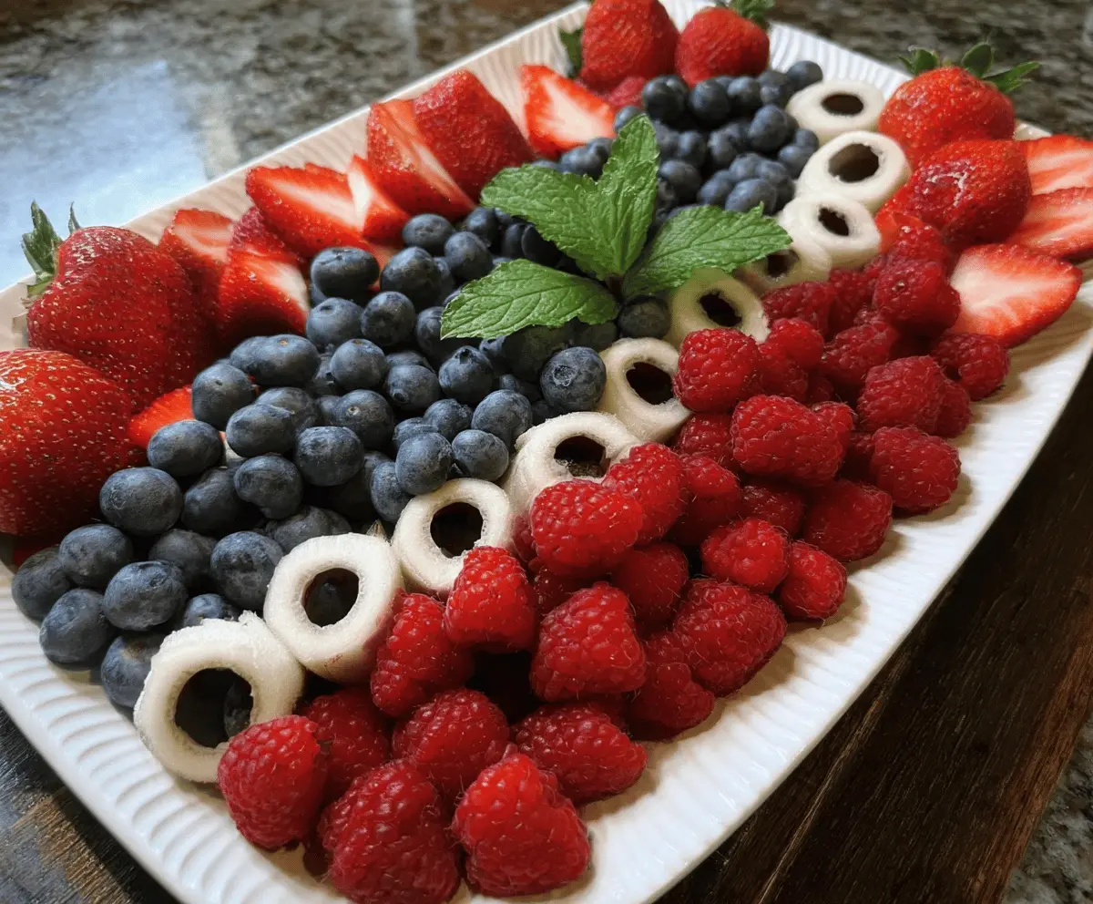 Easy 4th of July Fruit Platter Ideas
