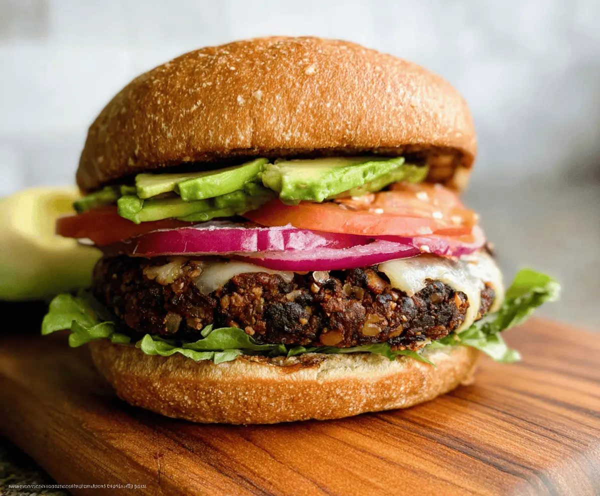 Easy Healthy Black Bean Burger Recipe