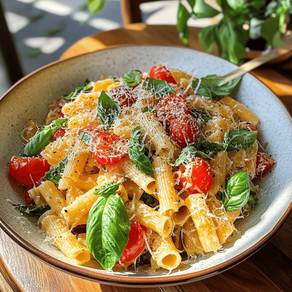 Easy Summer Garden Pasta Recipe with Fresh Veggies