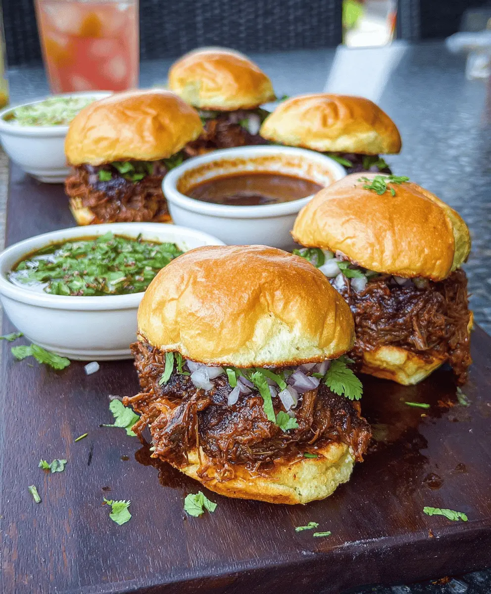 Smoked Beef Birria Burgers Recipe