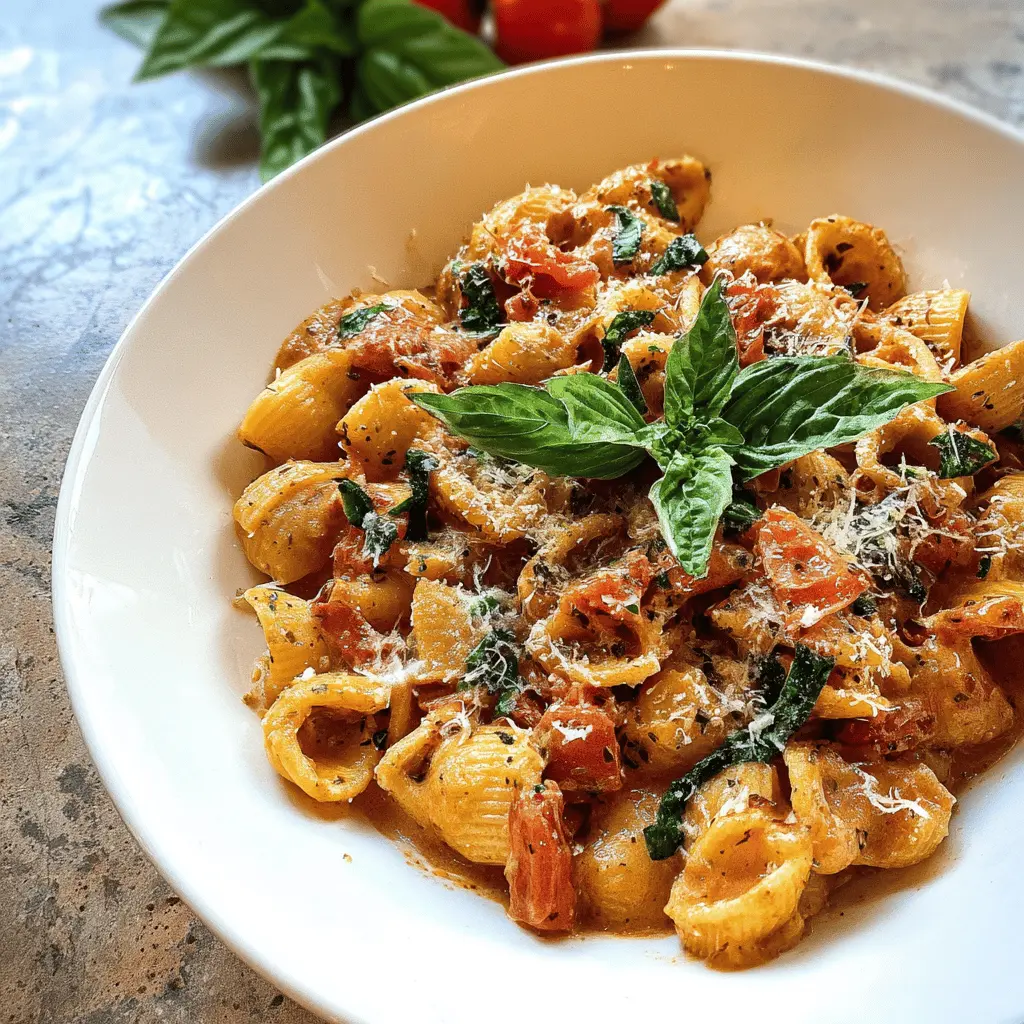 Creamy Basil Tomato Pasta Recipe for Easy Dinners