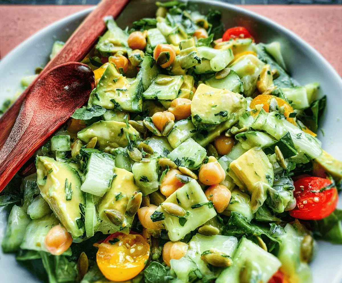 Easy Vegan Sunshine Salad Recipe