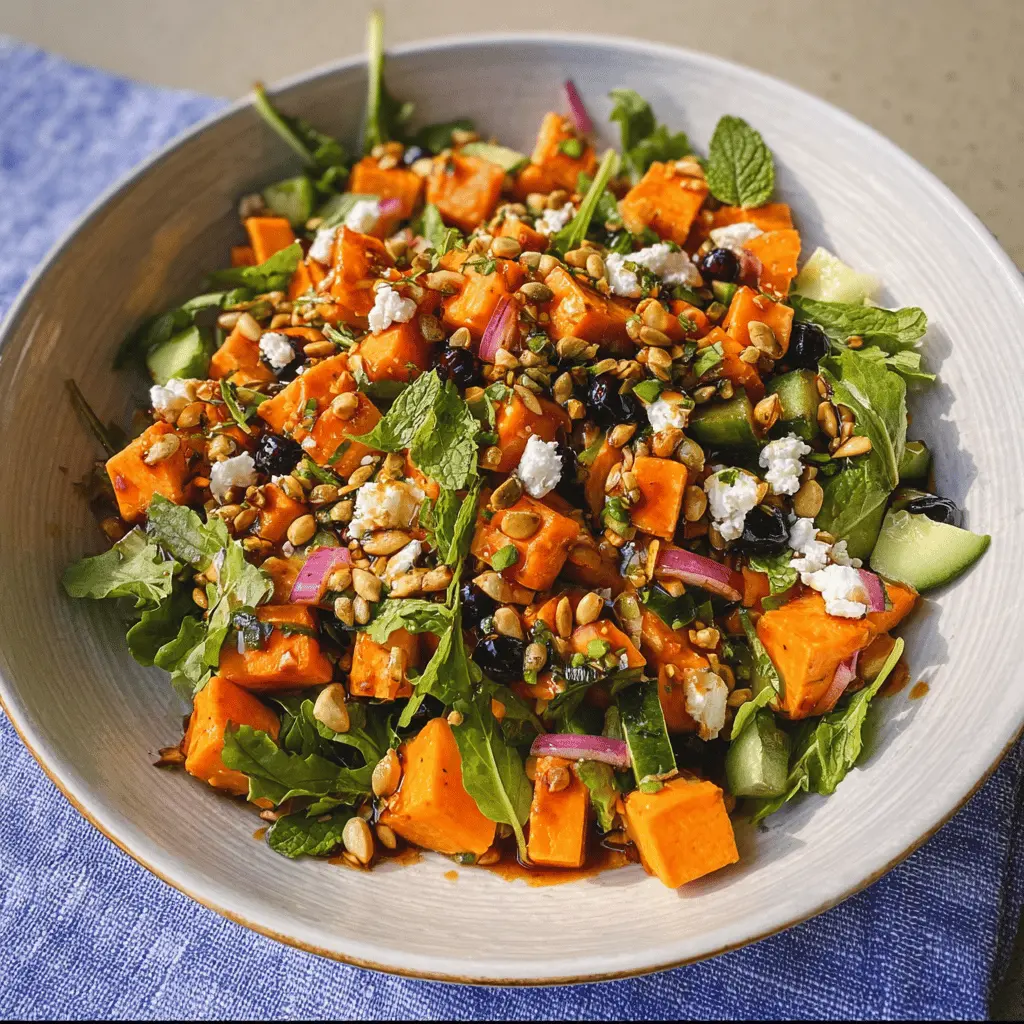 Honey Glazed Sweet Potato Summer Salad Recipe