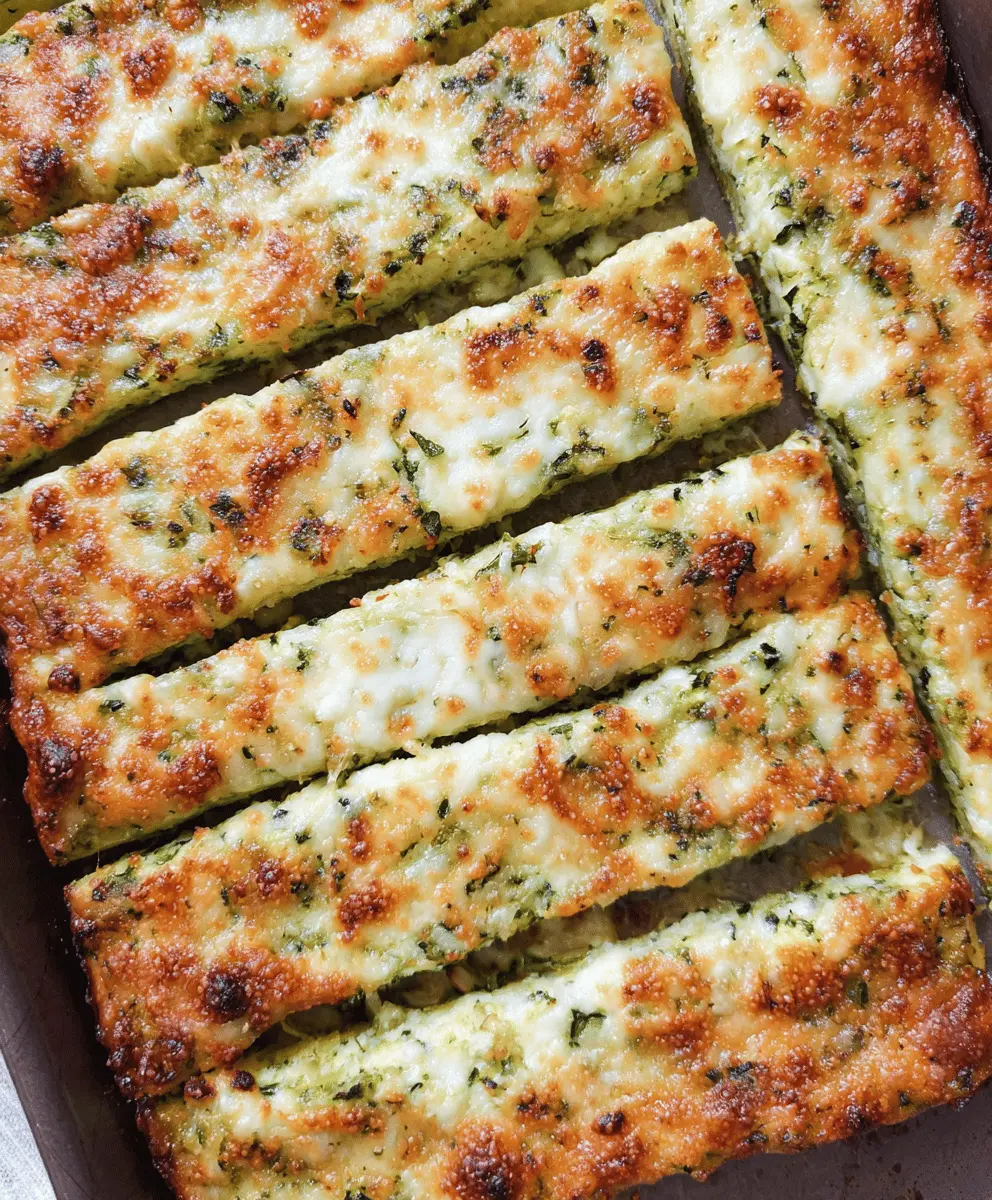 Easy Zucchini Breadsticks Recipe for Beginners