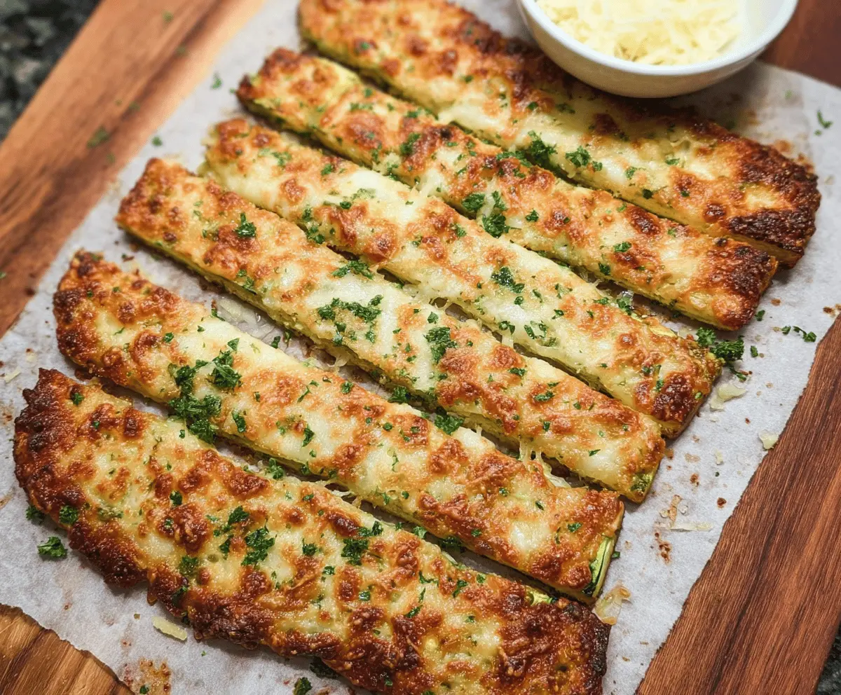 Easy Zucchini Breadsticks Recipe for Beginners