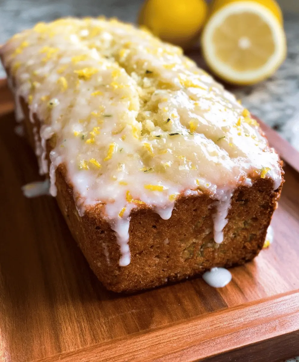 Easy Lemon Zucchini Bread Recipe by Pioneer Woman