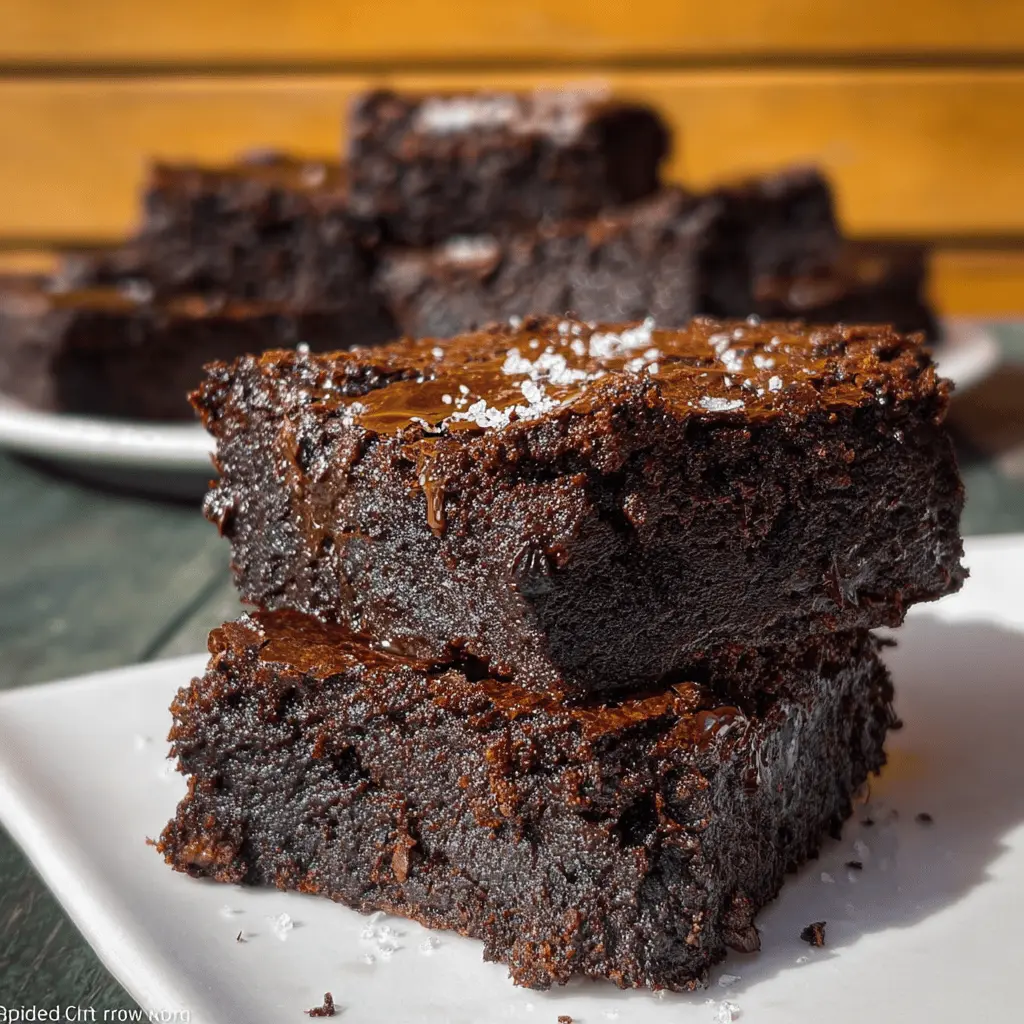 Fudgy Zucchini Brownies Made Easy