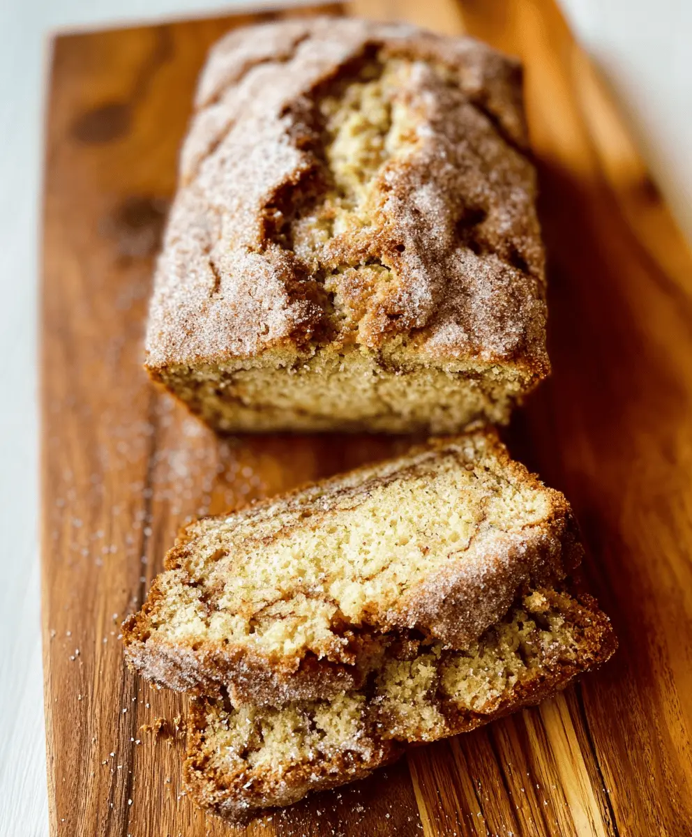 Soft Snickerdoodle Zucchini Bread Recipe