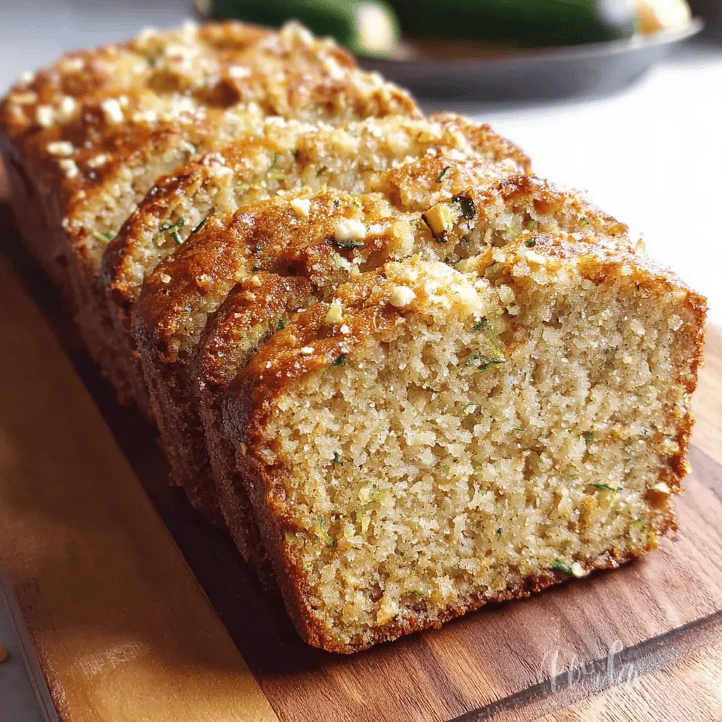 Easy Almond Flour Zucchini Bread Recipe
