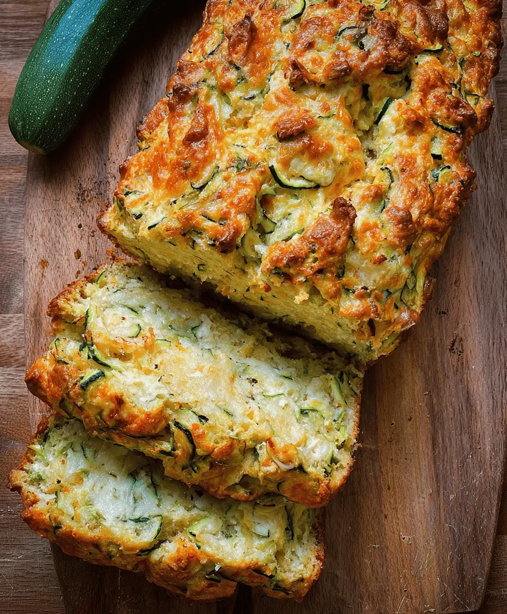 Easy Zucchini Cheese Bread Recipe