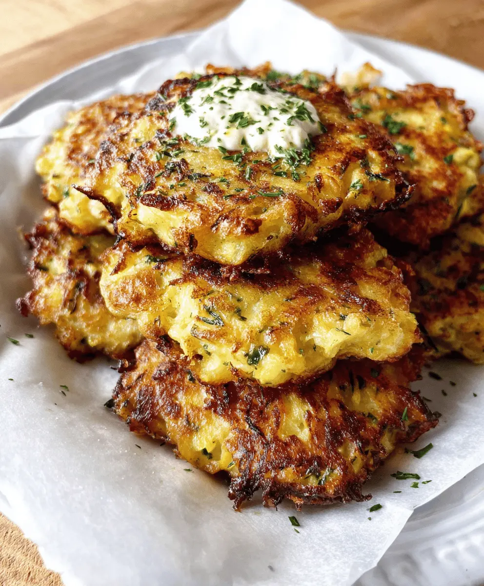 Crispy Parmesan Yellow Squash Fritters Recipe