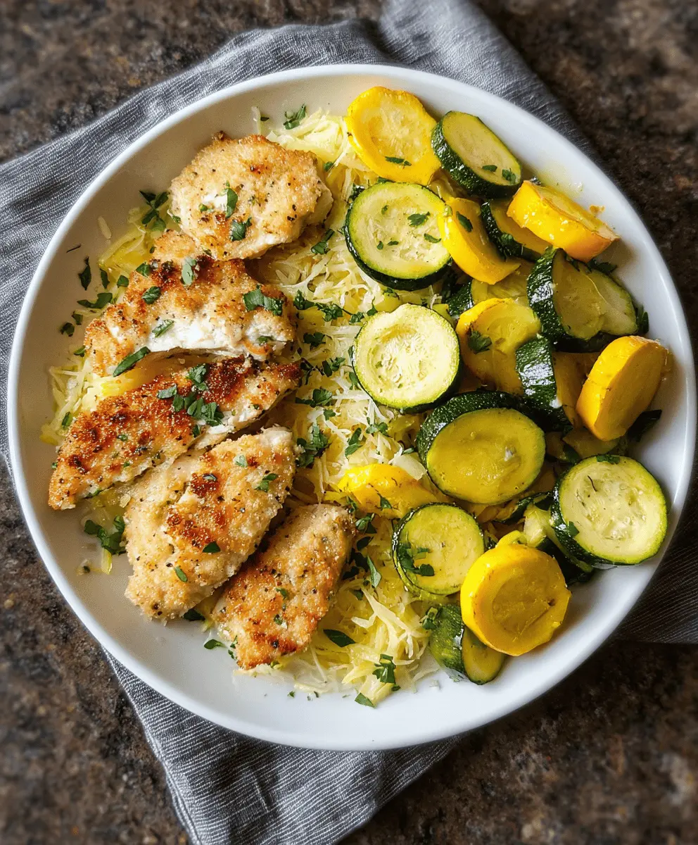 Easy Chicken Breast with Zucchini and Squash Bake