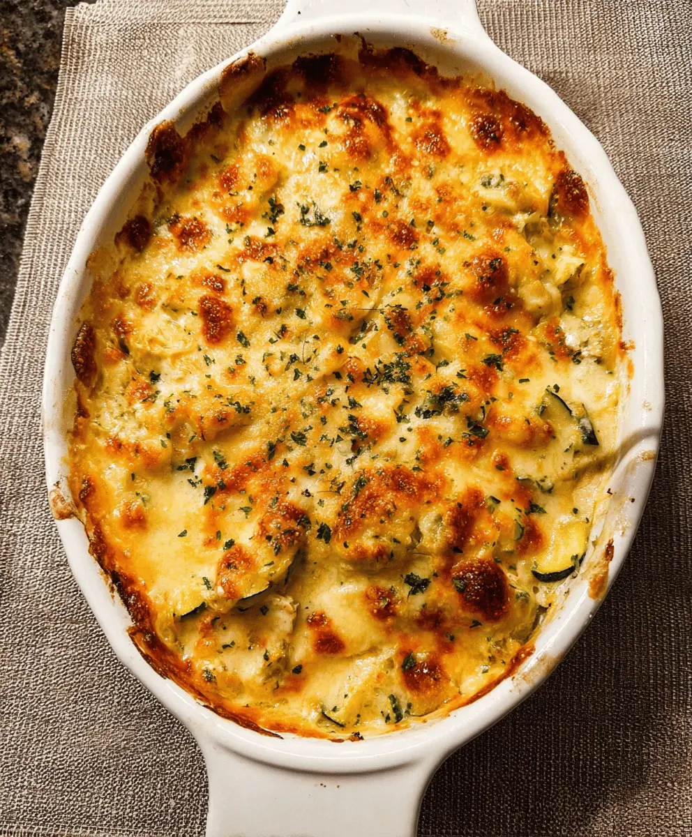 Easy Chicken Zucchini Casserole Recipe