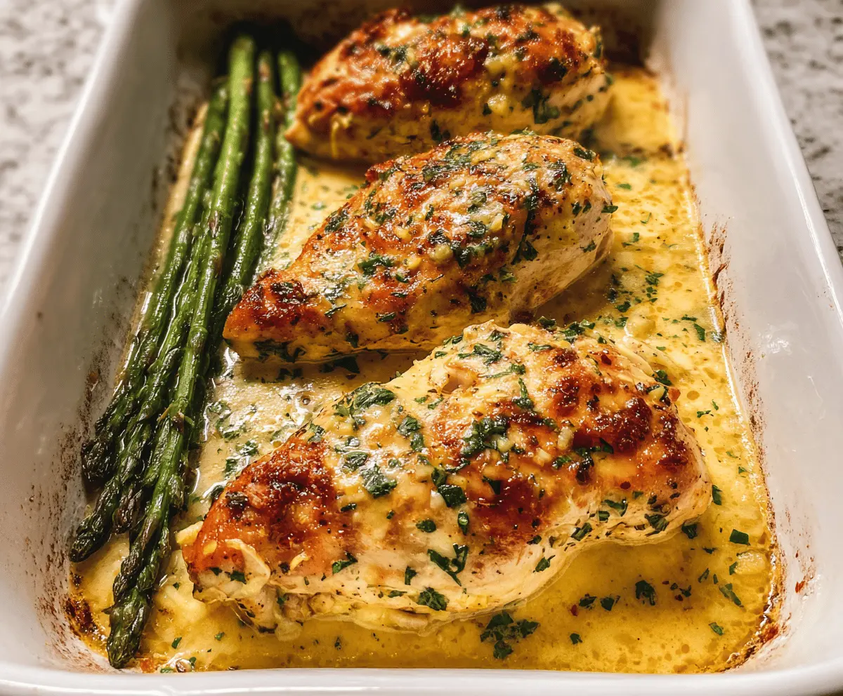 Easy Garlic Butter Baked Chicken Breast Recipe